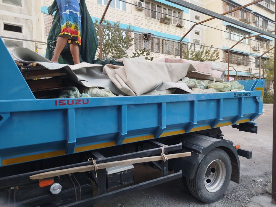 Вывоз  мусора исузу