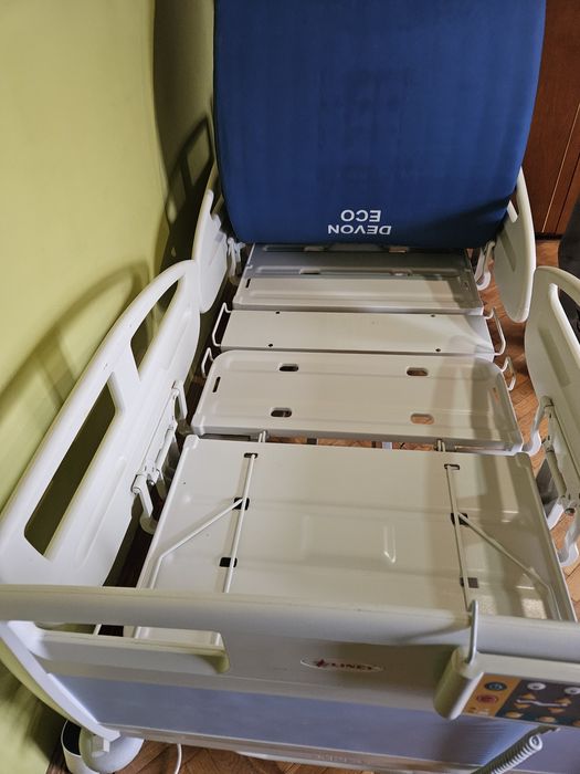 Pat spital electric cu telecomanda