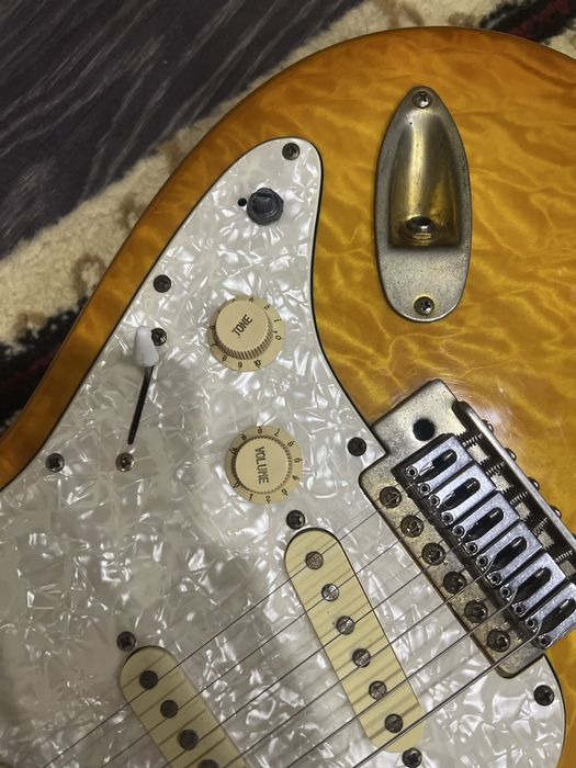 Chitară Electrică Jay Turser Custom - Design Unicat "Paolo Borghesi"