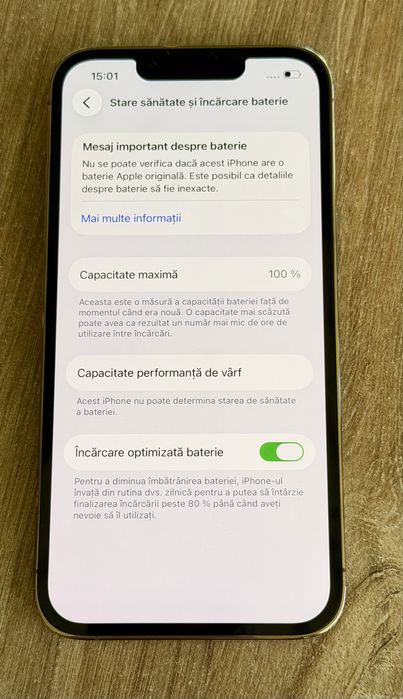iPhone 13 Pro -Baterie nouă