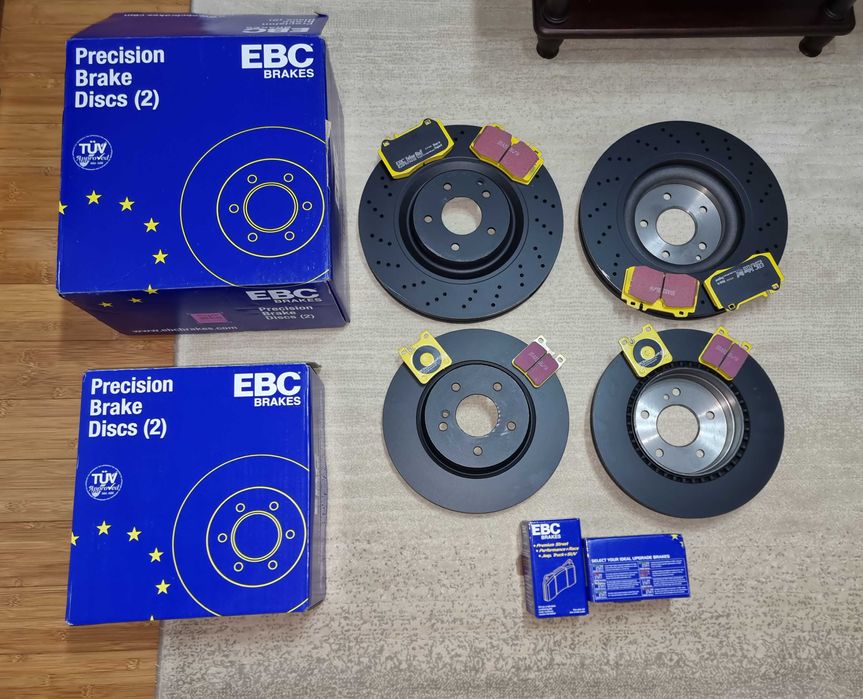 Mercedes C-class W203 S203 Kit frane EBC C30 AMG / C32 AMG / C55 AMG