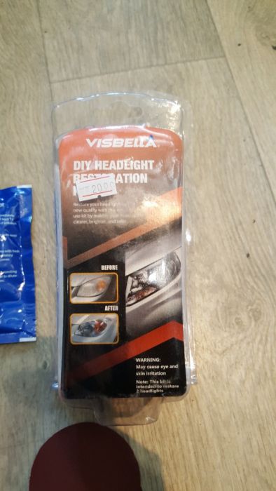 Професионален ремонтен комплект за полиране на фарове