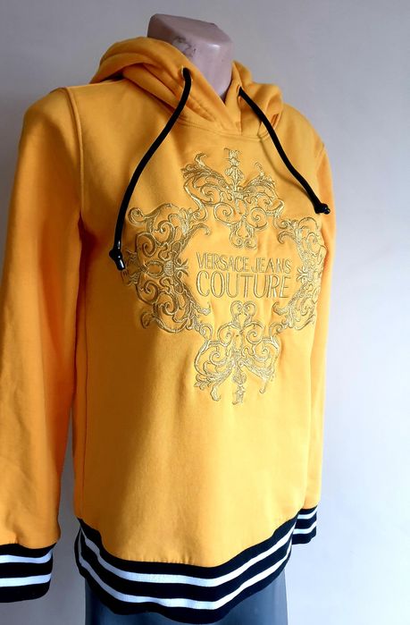 Versace Jeans Couture Embroidered Hoodie 38 S - M ОРИГИНАЛ! Дамки Суичър