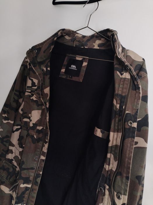 Geaca Camo din material de blugi ClockHouse
