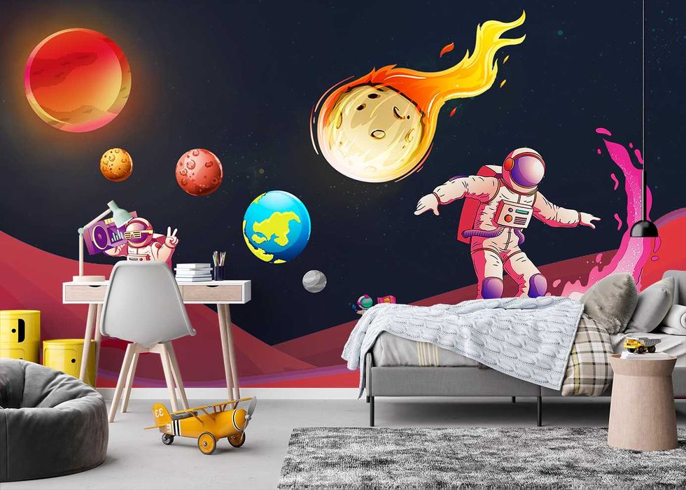 Printam Fototapet 3D fara imbinari la cea mai inalta calitate + montaj