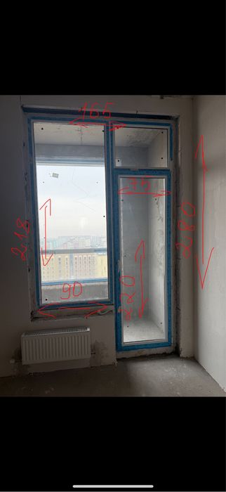 Балконный блок Астана