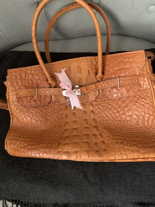 Geanta piele naturala crocodil
