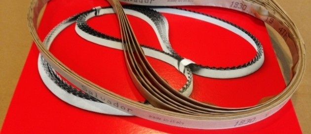 Полотно ленточной пилы для резки костей и мяса (SALVADOR - Италия)