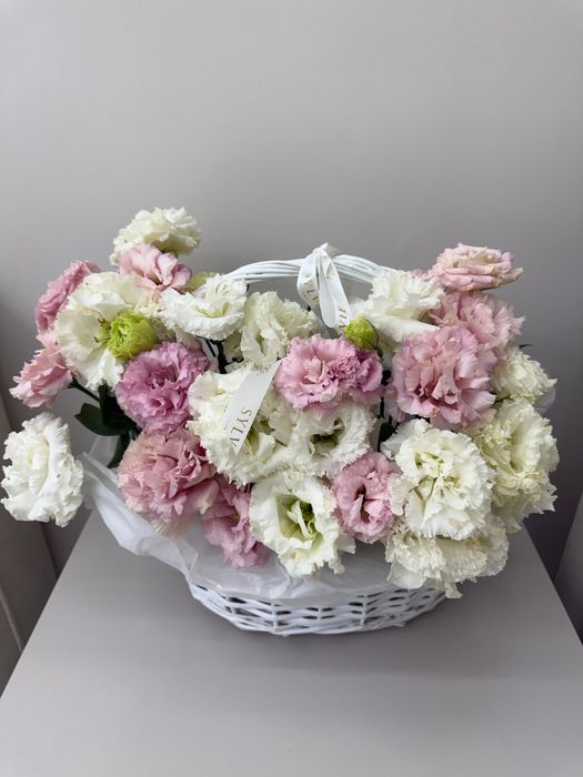 Букет цветов/Корзина из эустомы