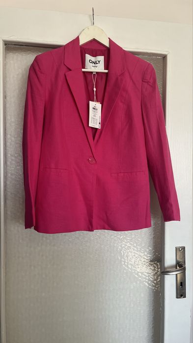 Дамско ленено сако Only ново с етикет
