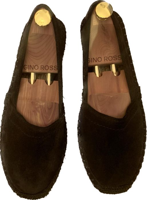 Espadrile, mocasini piele Mango