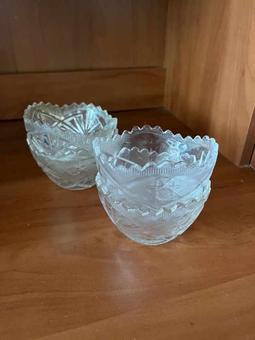 Вазочки хрусталь
