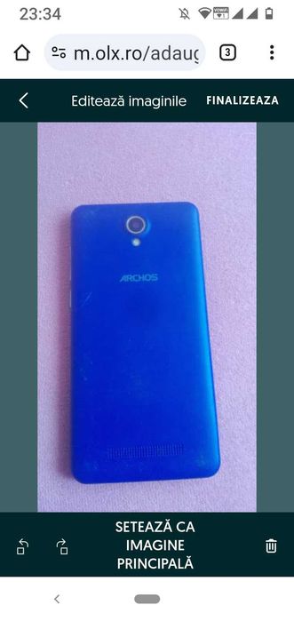 Telefoane Archos color 50 3G display uri sparte dar încă se mai aprind