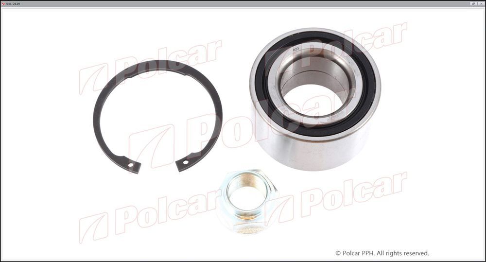 Kit rulmenti roata Honda Civic 191995, Civic 192001, Civic 192001, Cr-V 2 202006, Logo 192002; Isuzu Gemini 191993, montare: punte fata, OE