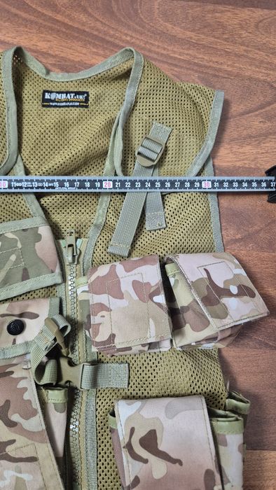 Kombat UK Kids Tactical Assault Vest BTP Camouflage