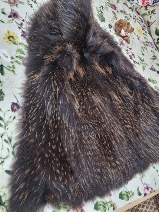 Vesta din blana naturala de vulpe