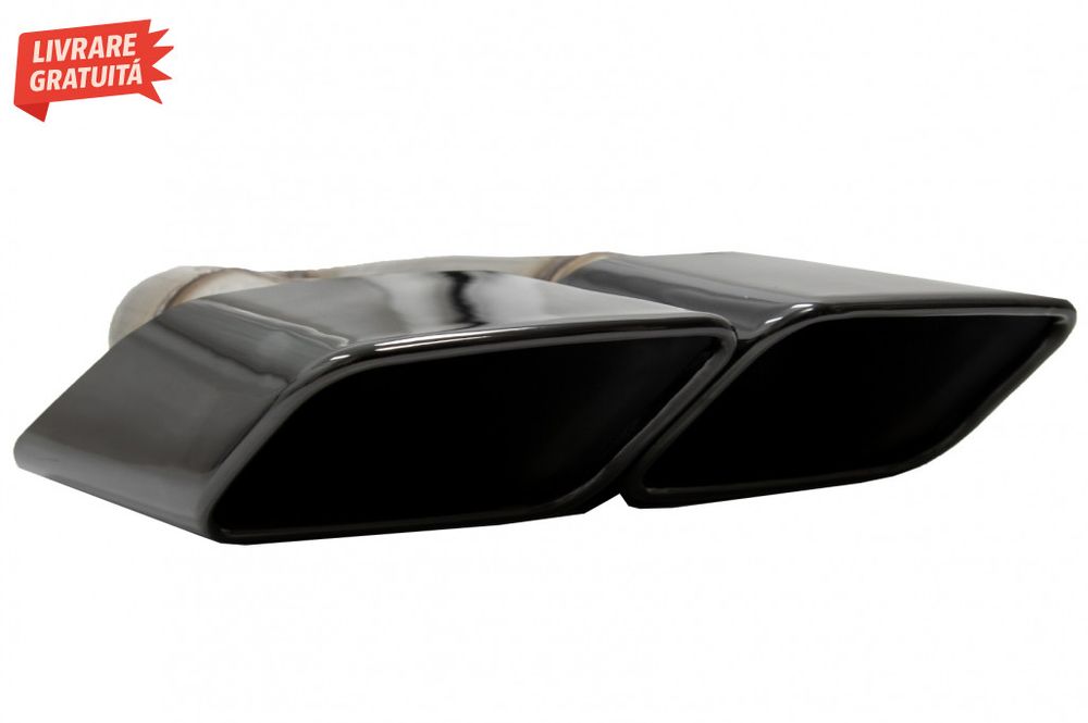 Ornamente toba Audi Q7 4M (2015-2019) SQ7 Design Negru doar pentru Ben