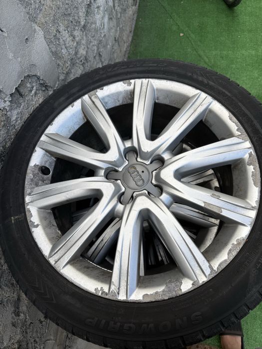 Jante Audi cu anvelope iarnă 5x112 18