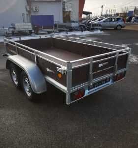 Remorcă 750 kg,categ B, VESTA 25 WDA – 2 Axe, 250 x 135 x 37 cm,  RATE