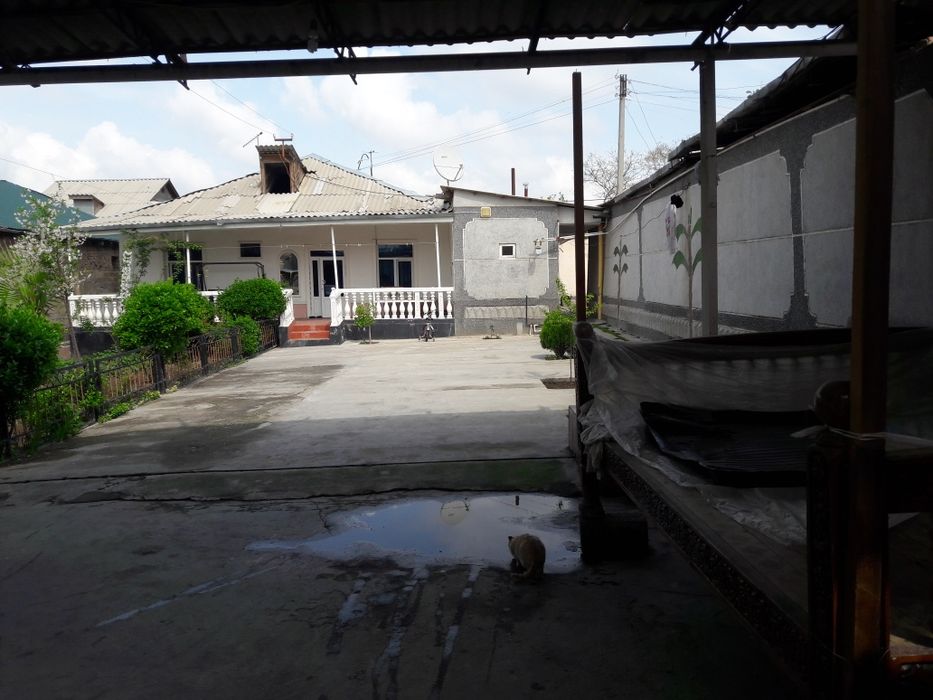 5 соток ховли.6 хонали.каридор.кухня.баня ички.