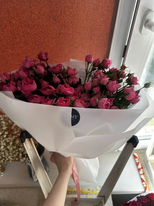 Букет свежие большие