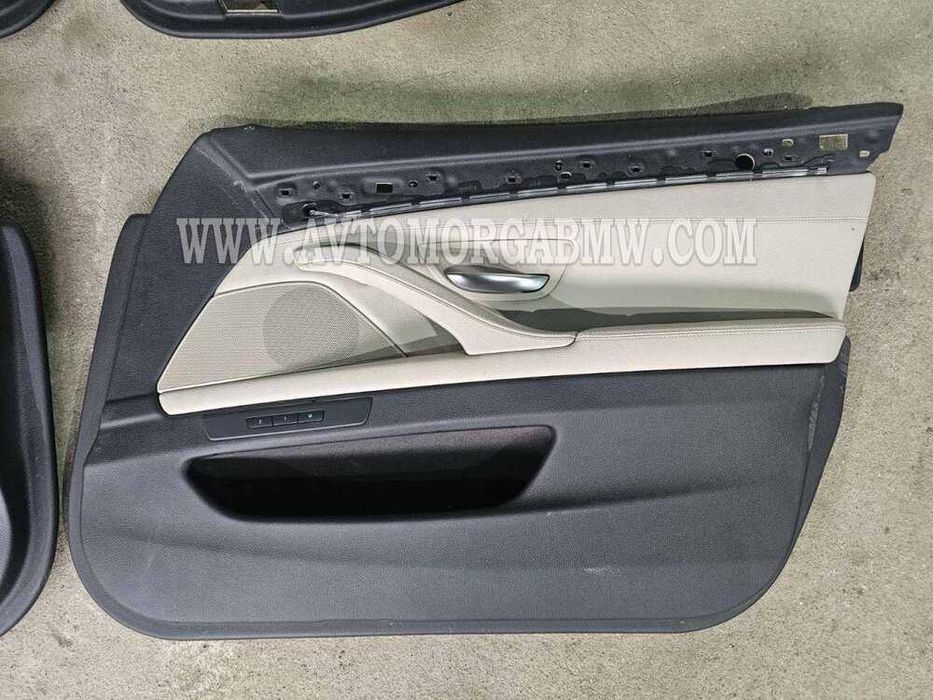 БМВ Ф10 5 серия Бежов комфортен рекаро салон на части БМВ BMW F10