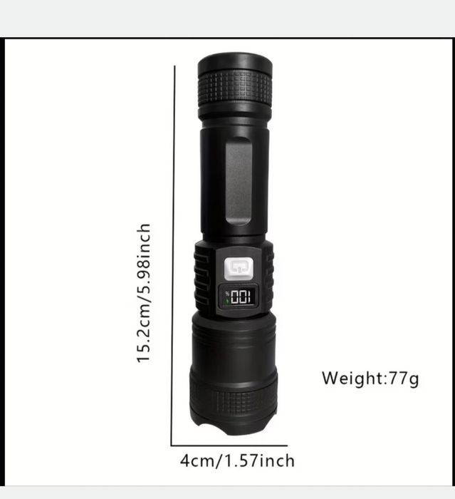 USB Акумулаторен лед фенер