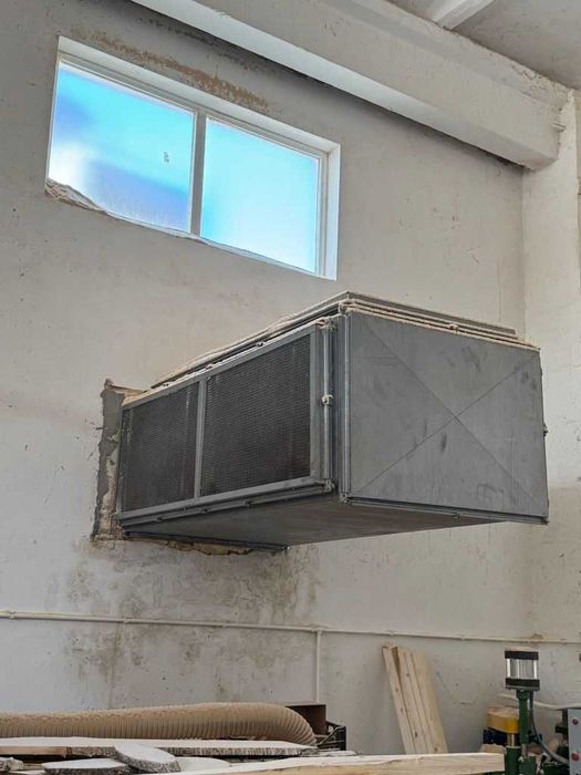 Exhaustor industrial Schuko 30 kW pentru rumeguș