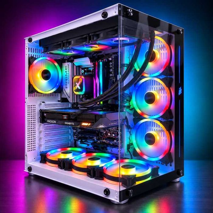 Calculator Gaming, AMD Ryzen 9 7950X, 32GB RAM DDR5, NVMe 1TB, Placa Video GIGABYTE Radeon RX 9060 XT 16GB