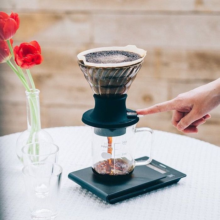 Hario V60 Switch — дрипер immersion + pour-over, стъкло, 02 (включва 40 филтъра)