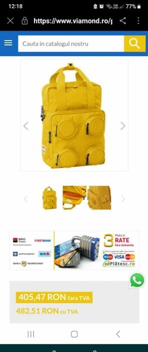 Rucsac Lego Signature Brick 2×2