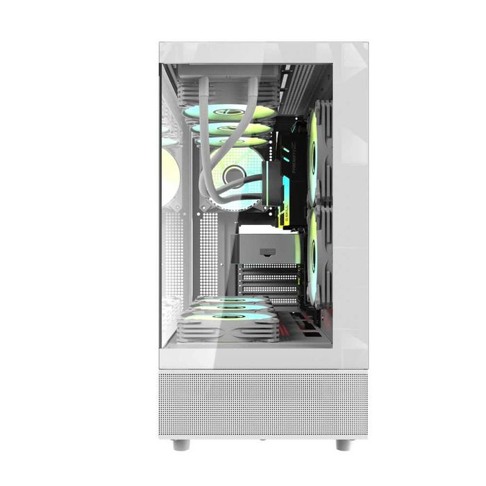 ' Корпус для ПК darkFlash DPX90 WHITE (ATX, 4x Fans)