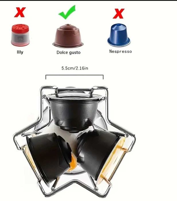 Нова стойка за капсули за кафе