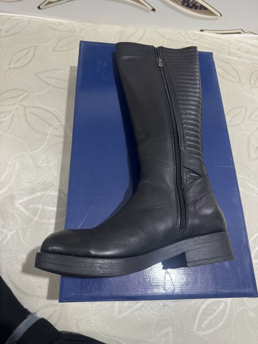 Сапоги кожаные 40 размер