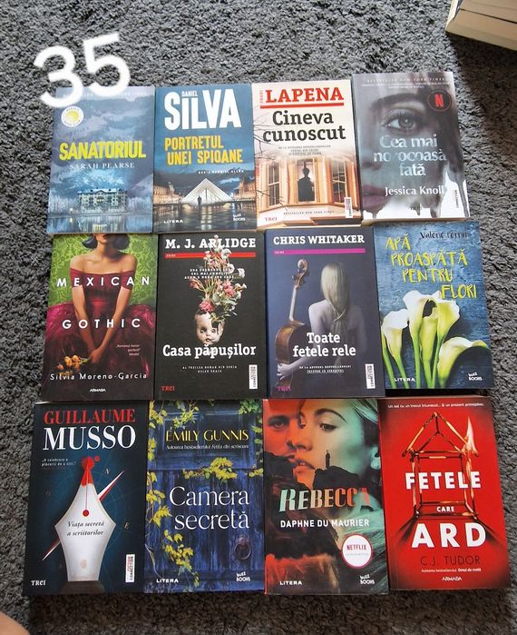 Carti diverse, dragoste, adolescenti, suspans, crime