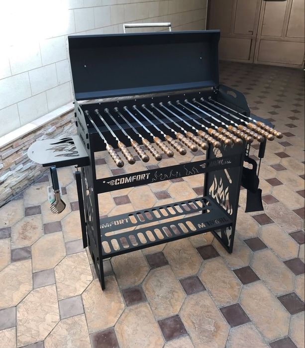 Мангал саможар mangal ozi pishiradi mangal shashlik barbekyu мангал