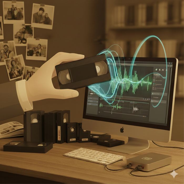 Digitalizez casete VHS