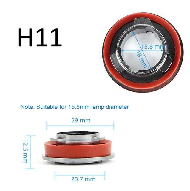 Комплект метални адаптери/преходници за фарове