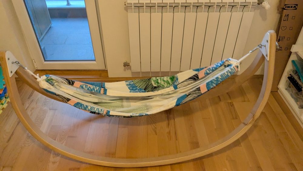 Бебешка люлка-хамак