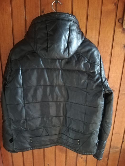 Geaca piele Milestone mărimea 48 bărbați