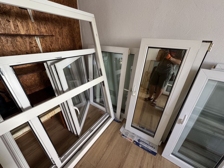 Tâmplărie Termopane  Gealan Trocal Germania + 2 Rulouri