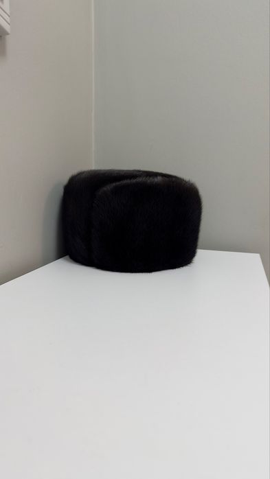 Ушанка норка классика (черный)