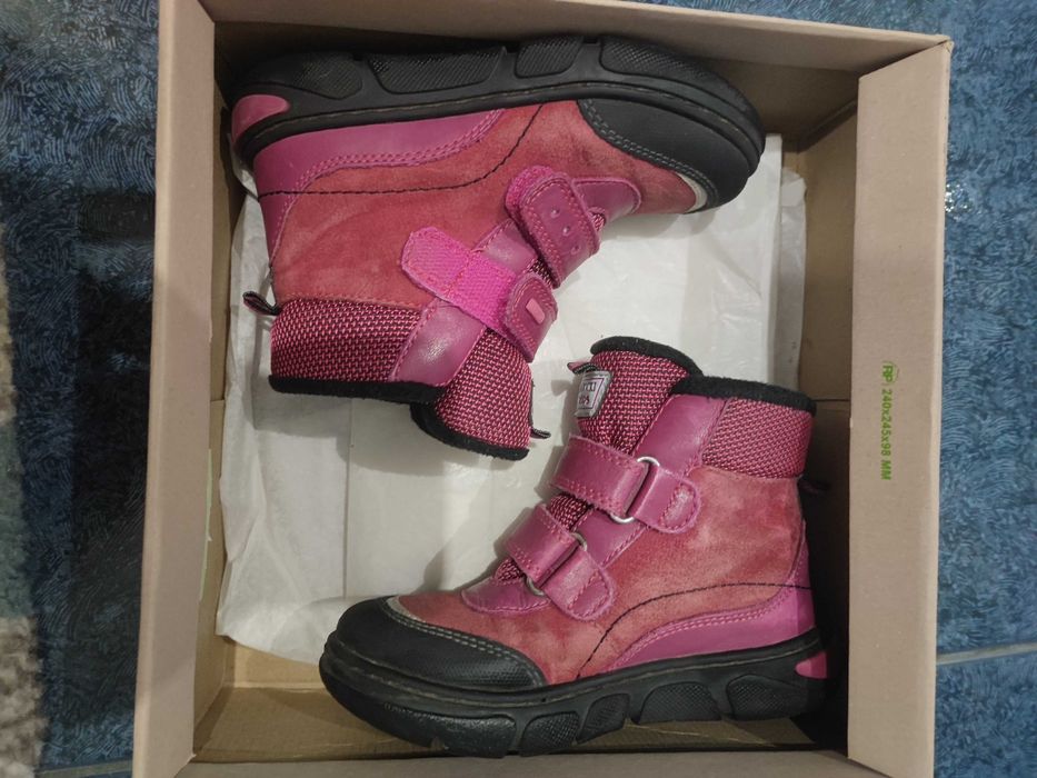 Детски боти естествена кожа за момиче 26 н