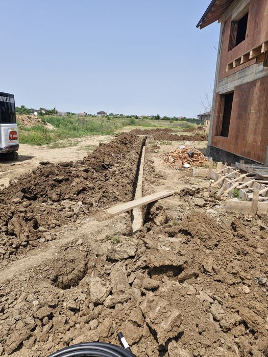 Miniexcavator & Miniincarcator bobcat - Sapaturi  fundatii- Utilitati