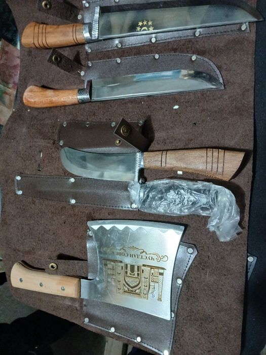 Pichoq, bolta, naborlari