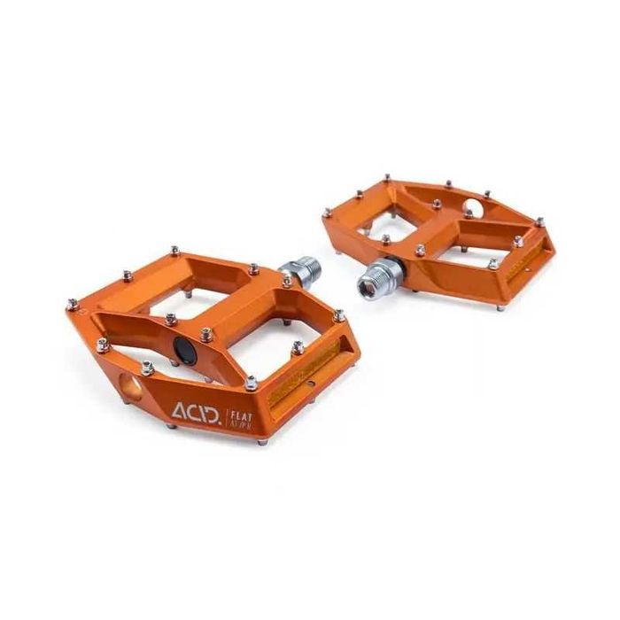 НОВИ педали CUBE ACID Flat A3-ZP Капсуловани за колело велосипед DH ДХ