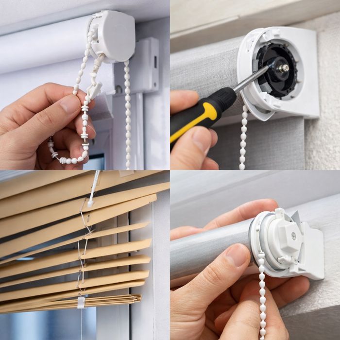 Ремонт ролл штор жалюзи в Астане !