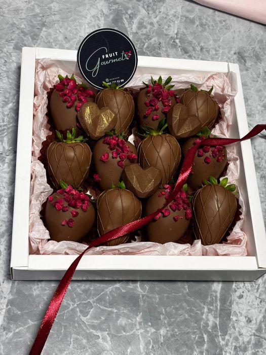 Клубника в шоколаде qulupnay shokolad Подарки
