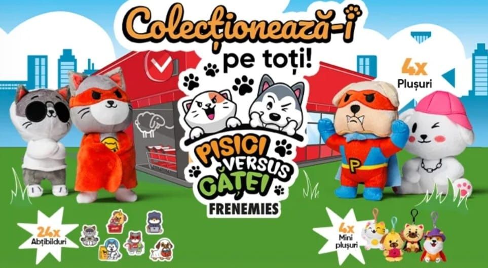 Vand album complet cu 24 stickere Frenemies Profii 2024