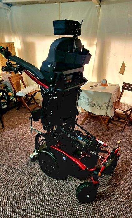 Carut cu verticalizare electrictica Nouu  dizabilități / handicap